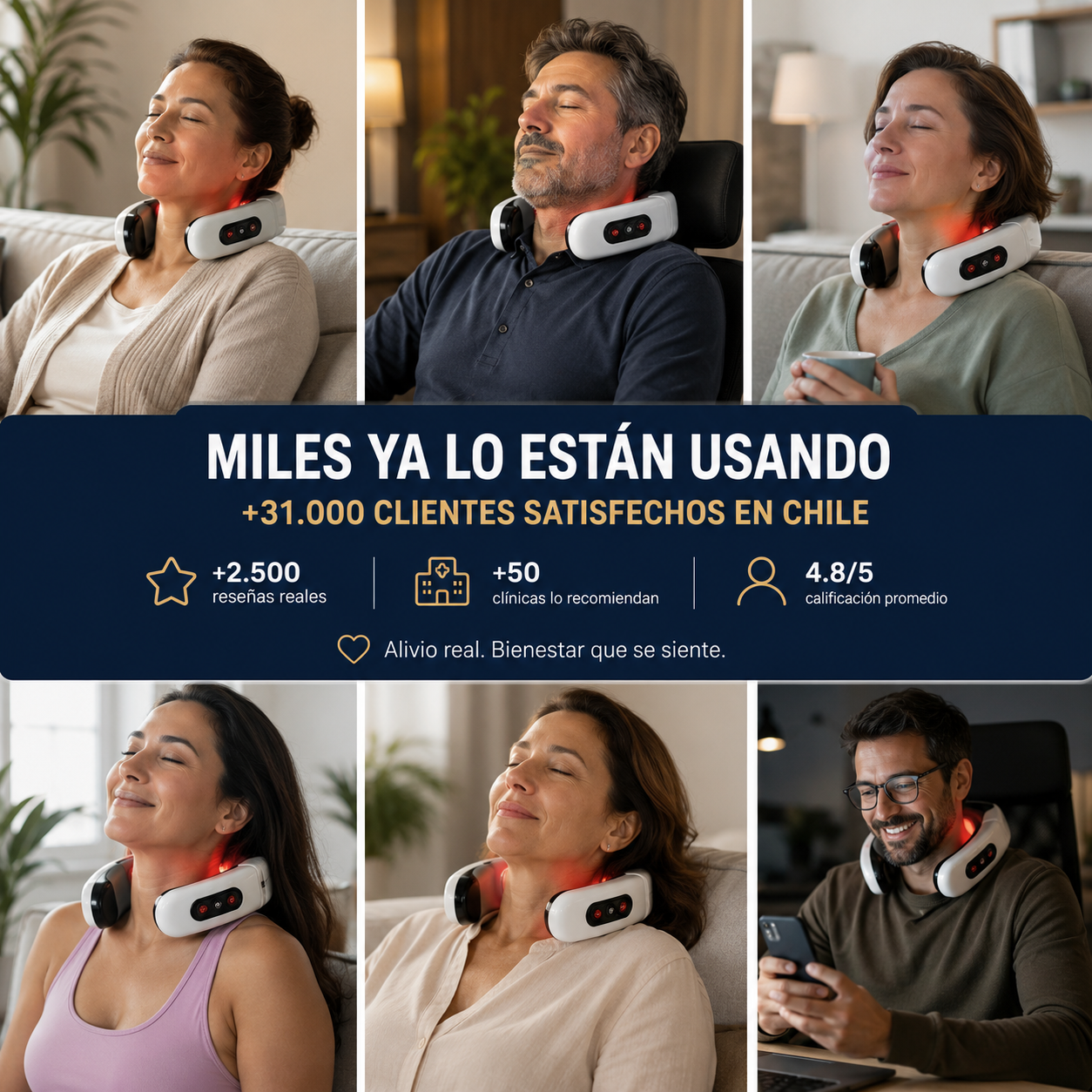 Relief® - Masajeador de Cuello y Espalda