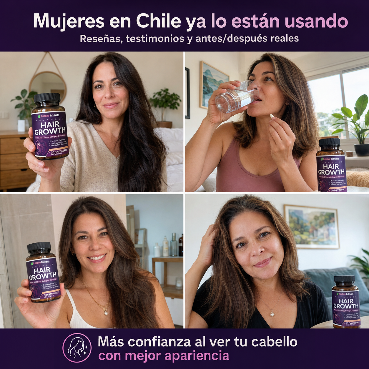 Hair Growth Root Complex™ - Fórmula Capilar Todo en Uno