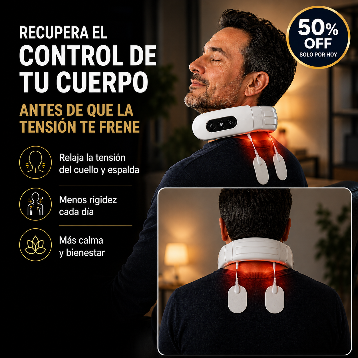Relief® - Masajeador de Cuello y Espalda