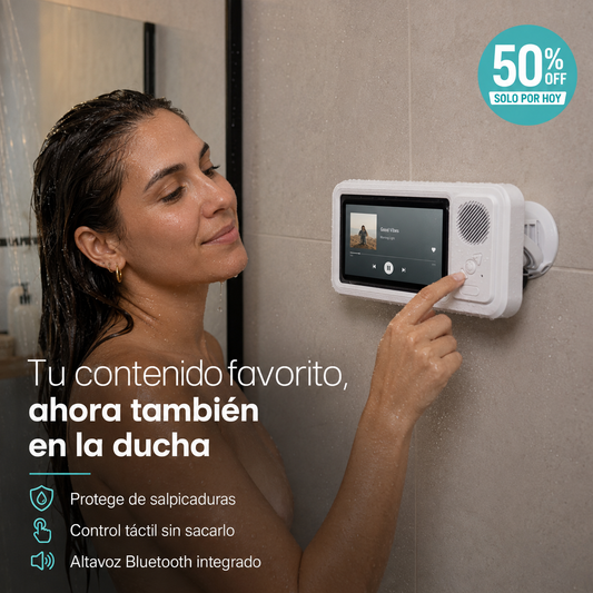 DuchaPlay™ | Tu entretenimiento favorito, ahora también en la ducha.