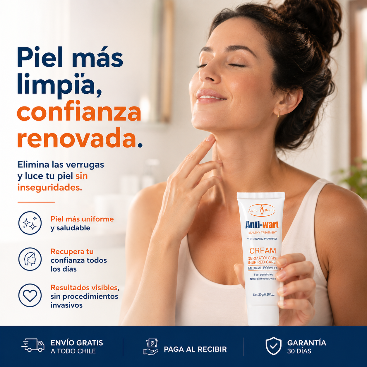 Anti Wart™ - Crema - Eliminador de Verrugas