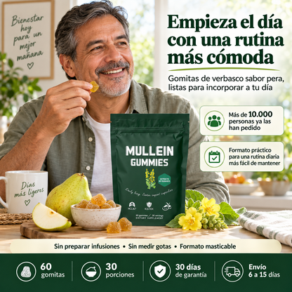 PulmónVital™ – Gomitas de Verbasco