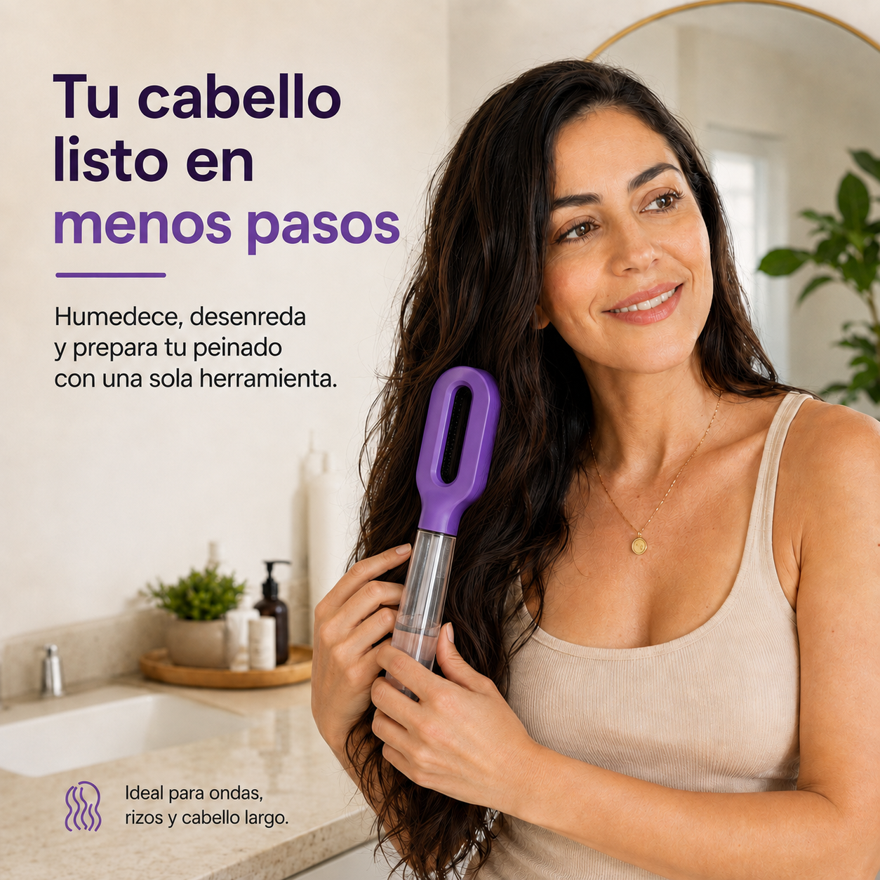AquaBrush™  - Cepillo Spray 2 en 1