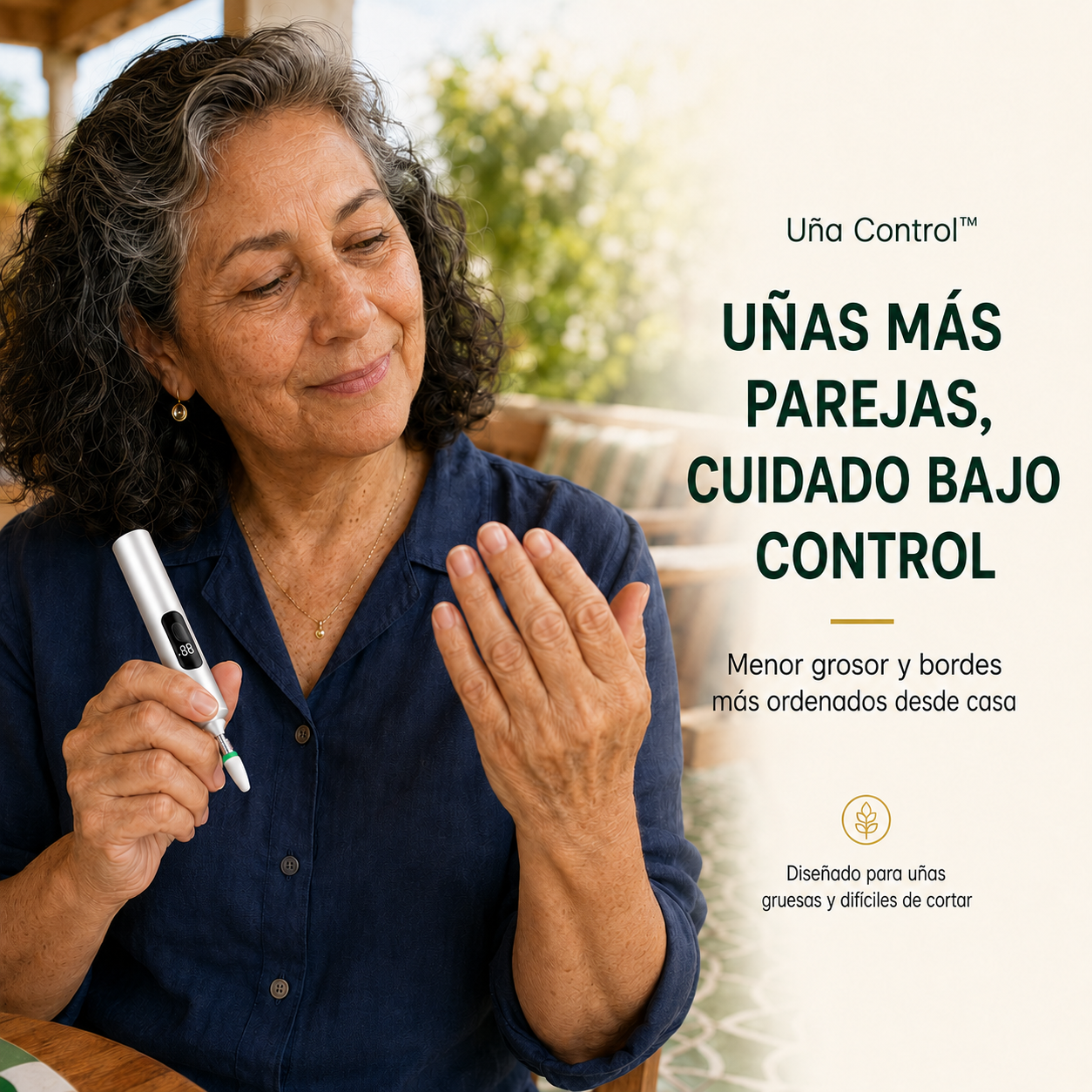 Uña Control™ – Pulidora Eléctrica para Uñas Gruesas