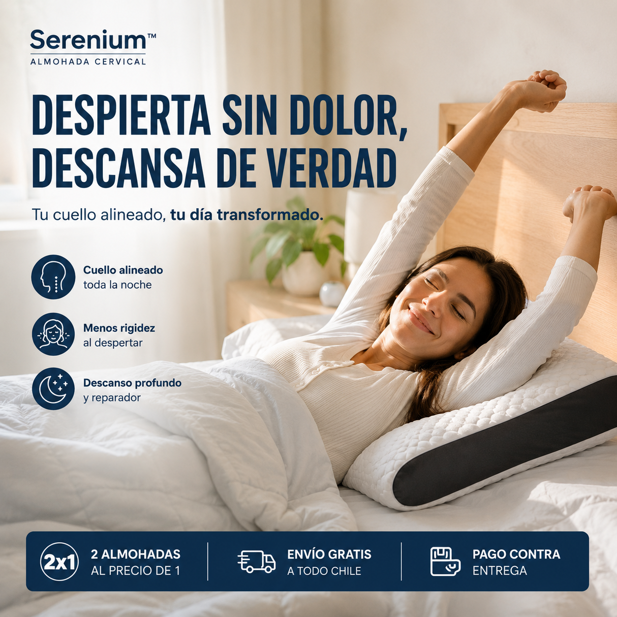 Almohada Cervical - Serenium™