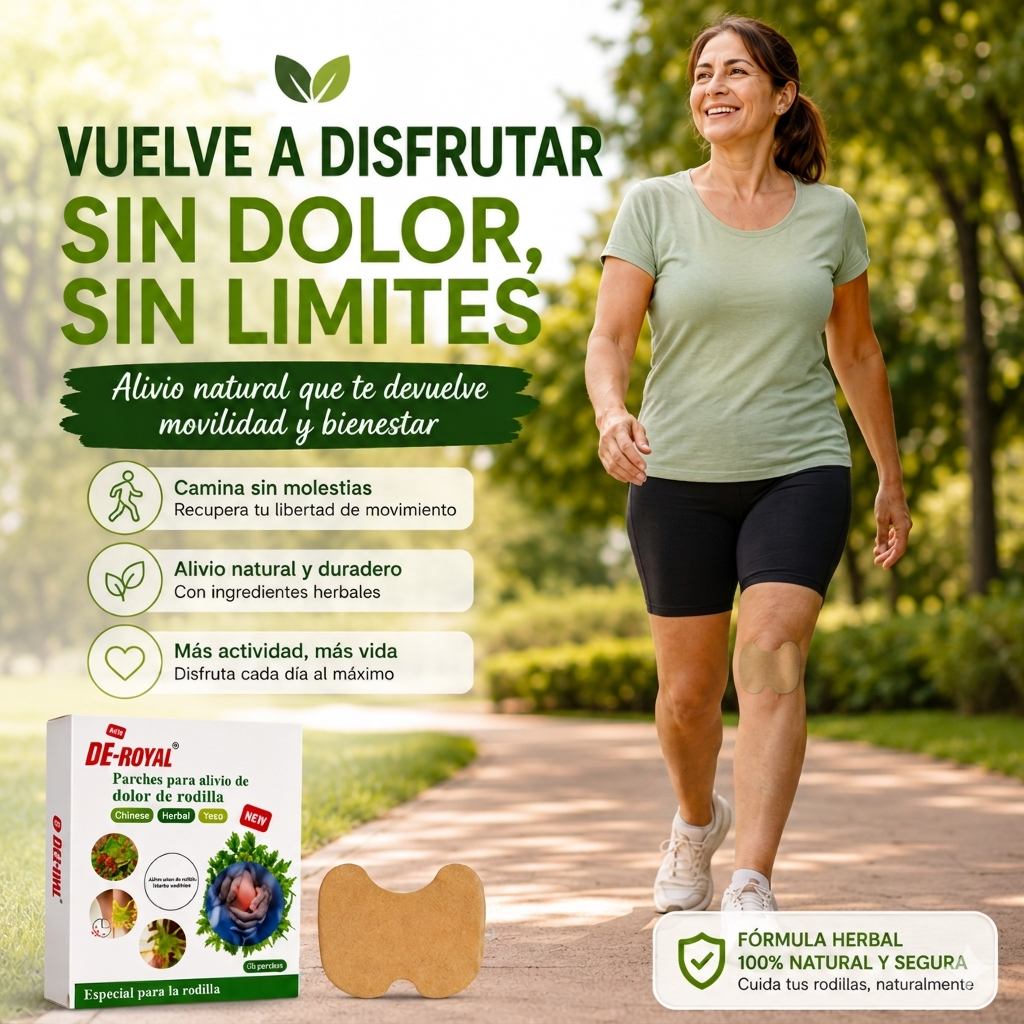 Parches de Rodilla - HerbaFlex™ Naturals (50 und.)