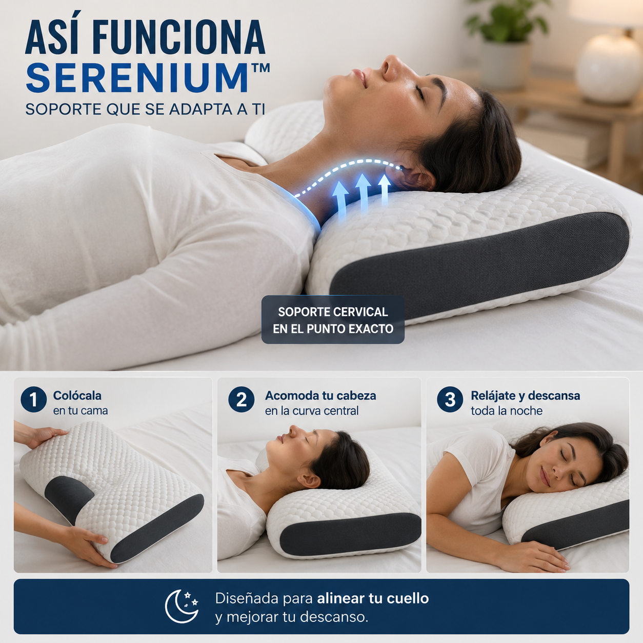 Almohada Cervical - Serenium™