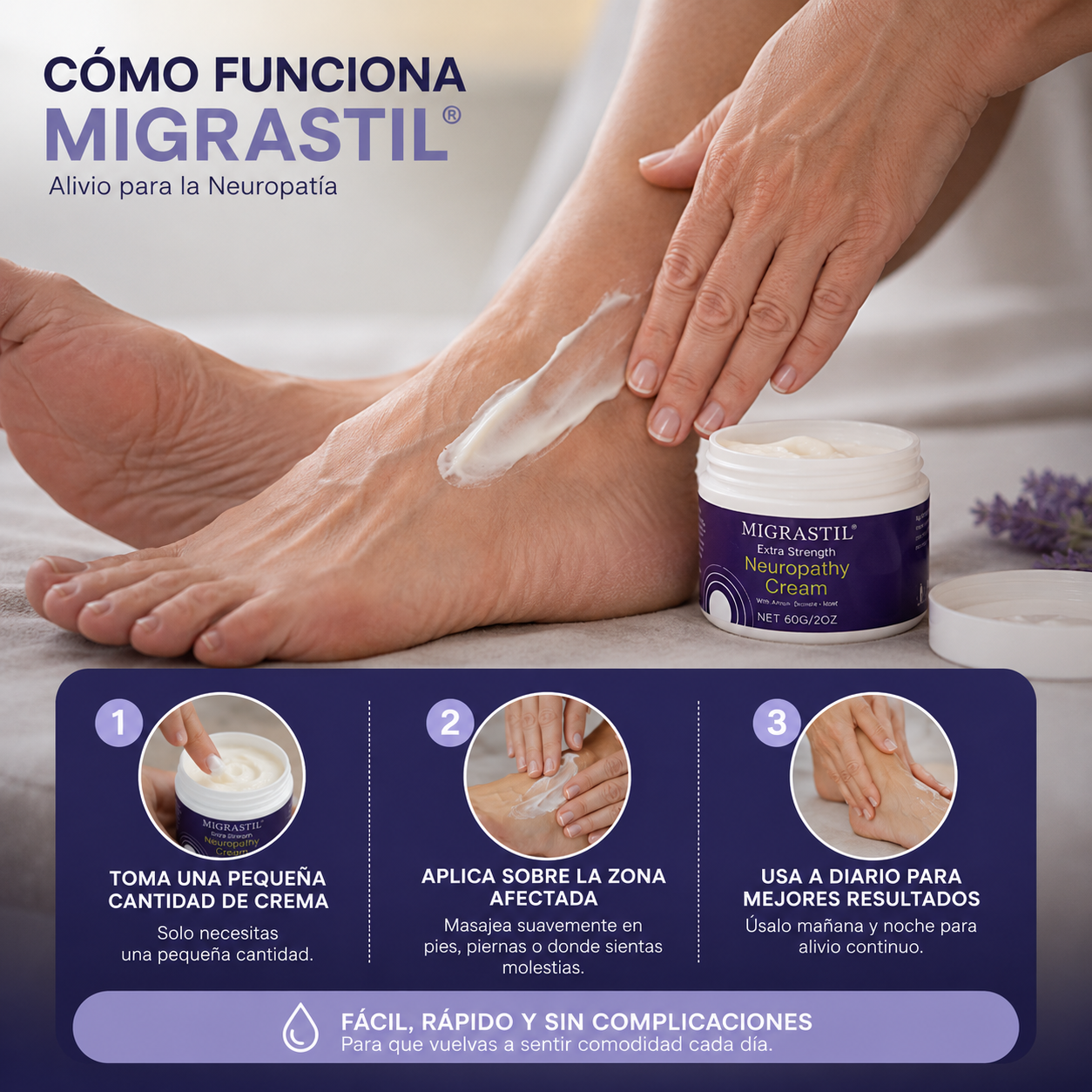Migrastil® - Alivio para la Neuropatía 60 ML