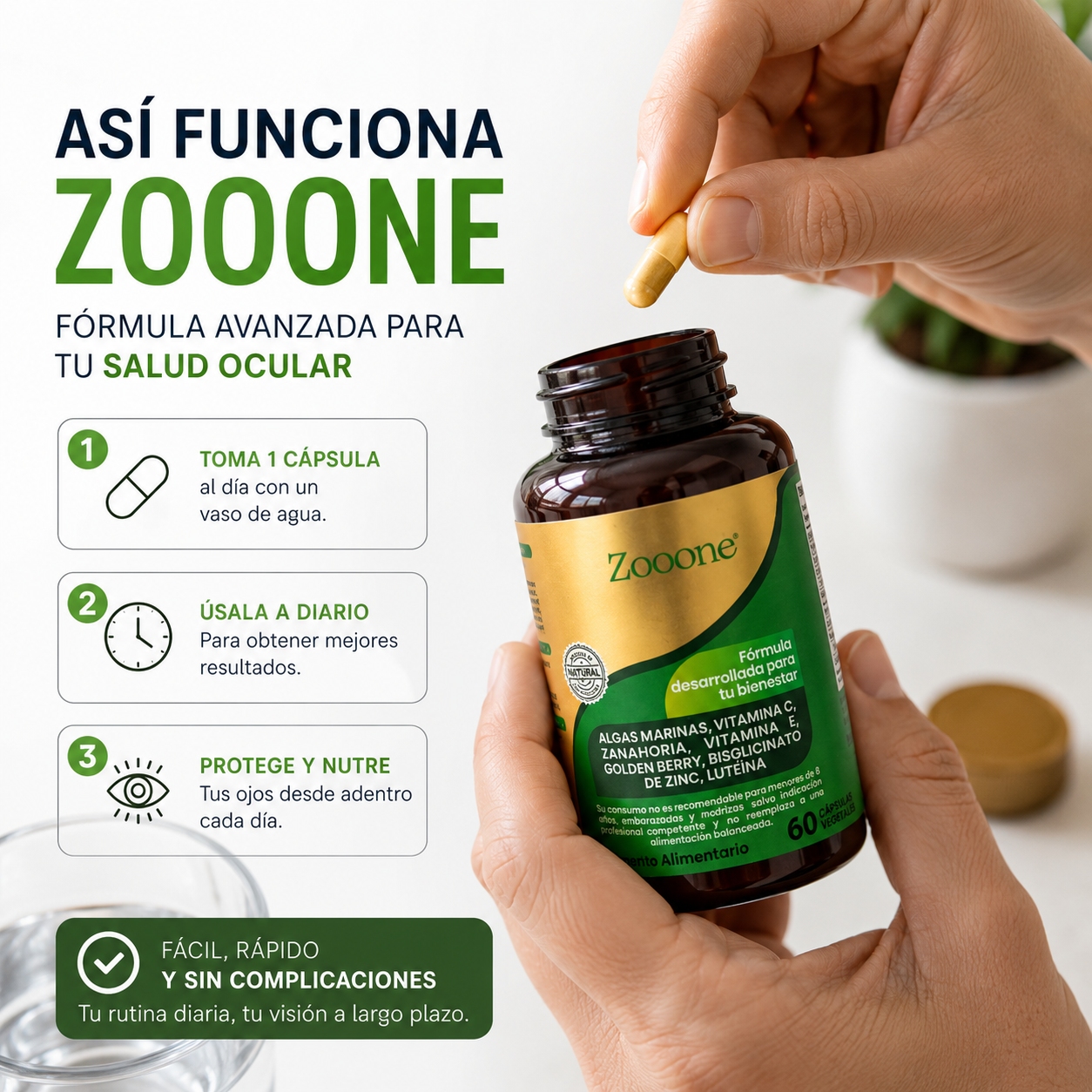 Zooone - VitaVision™ - Elimina Carnosidades