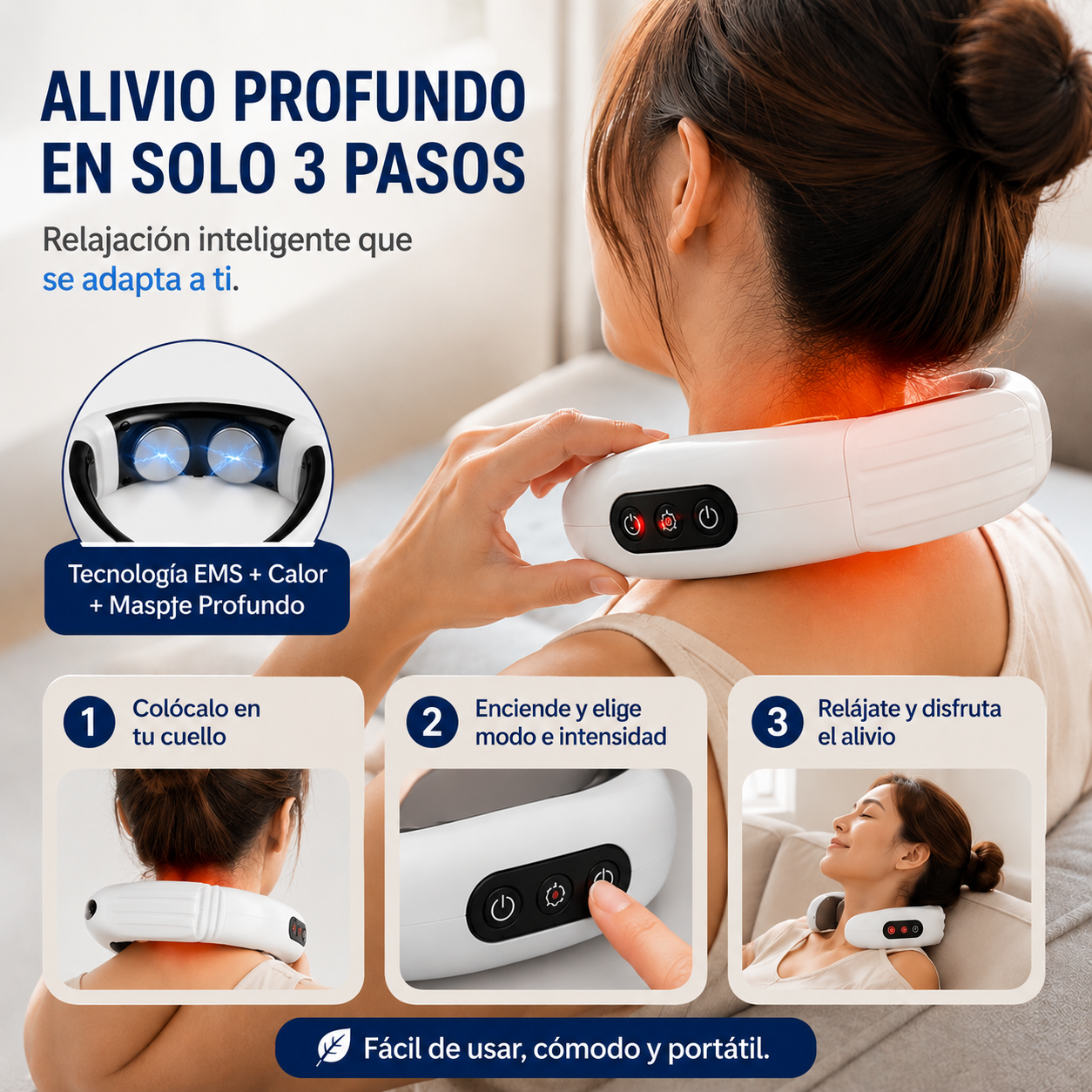 Relief® - Masajeador de Cuello y Espalda