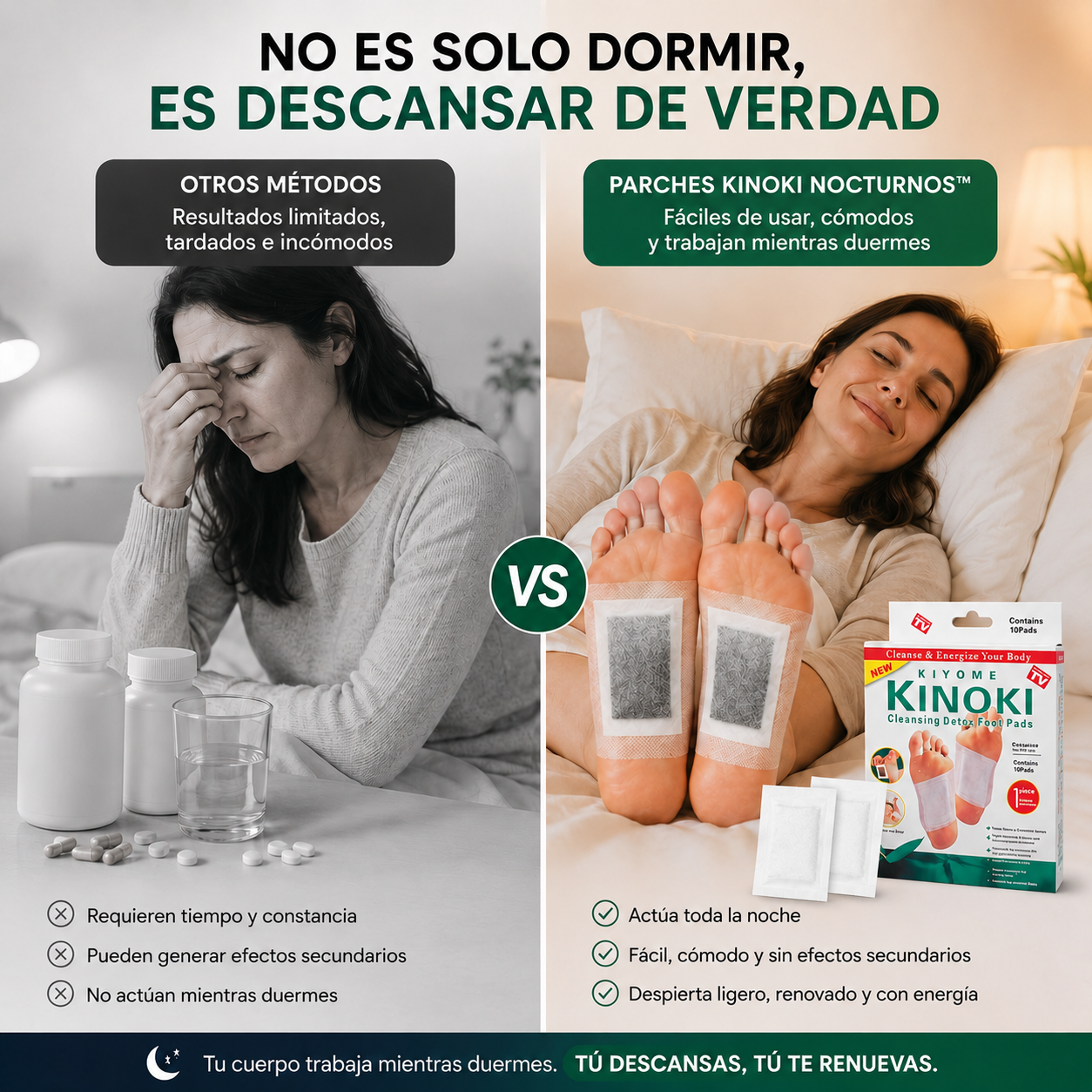 Parches Kinoki Nocturnos™  (30 Und.)