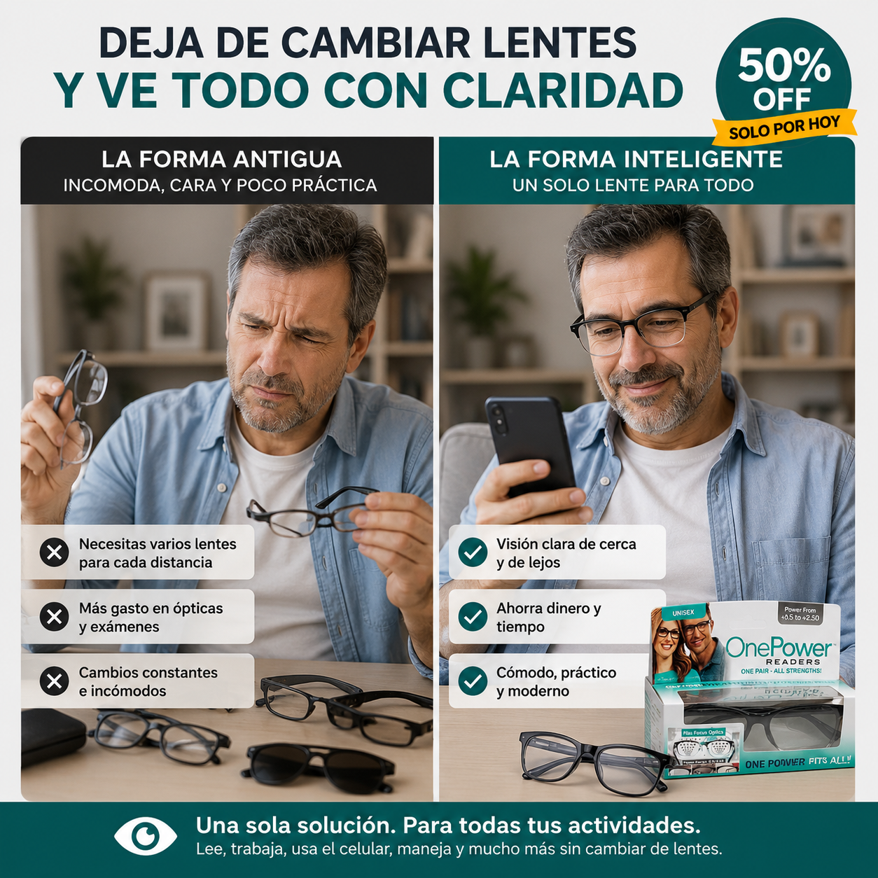 Lentes One Power - Visionix™