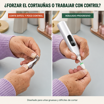 Uña Control™ – Pulidora Eléctrica para Uñas Gruesas