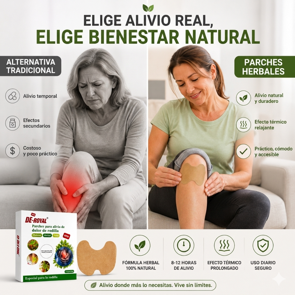 Parches de Rodilla - HerbaFlex™ Naturals (50 und.)