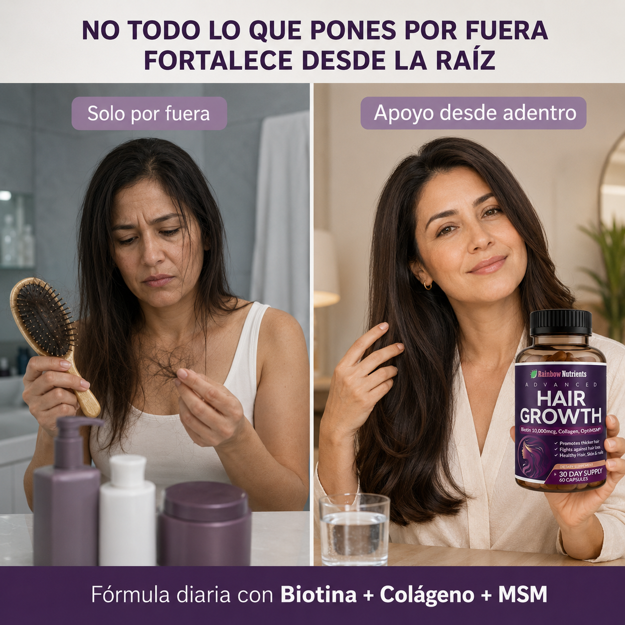 Hair Growth Root Complex™ - Fórmula Capilar Todo en Uno