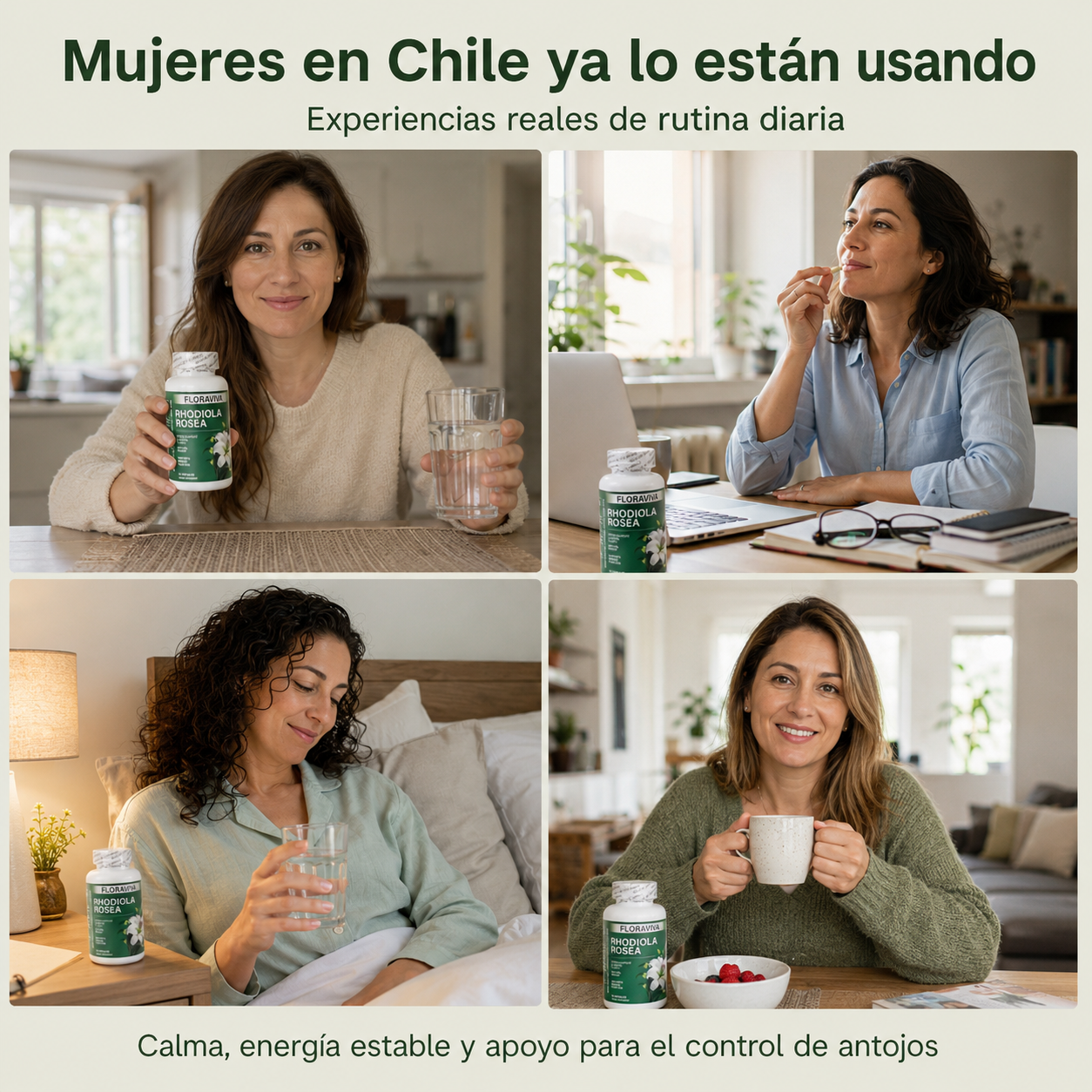 Rhodiola Rosea™ - Calma Natural para el Cortisol Alto