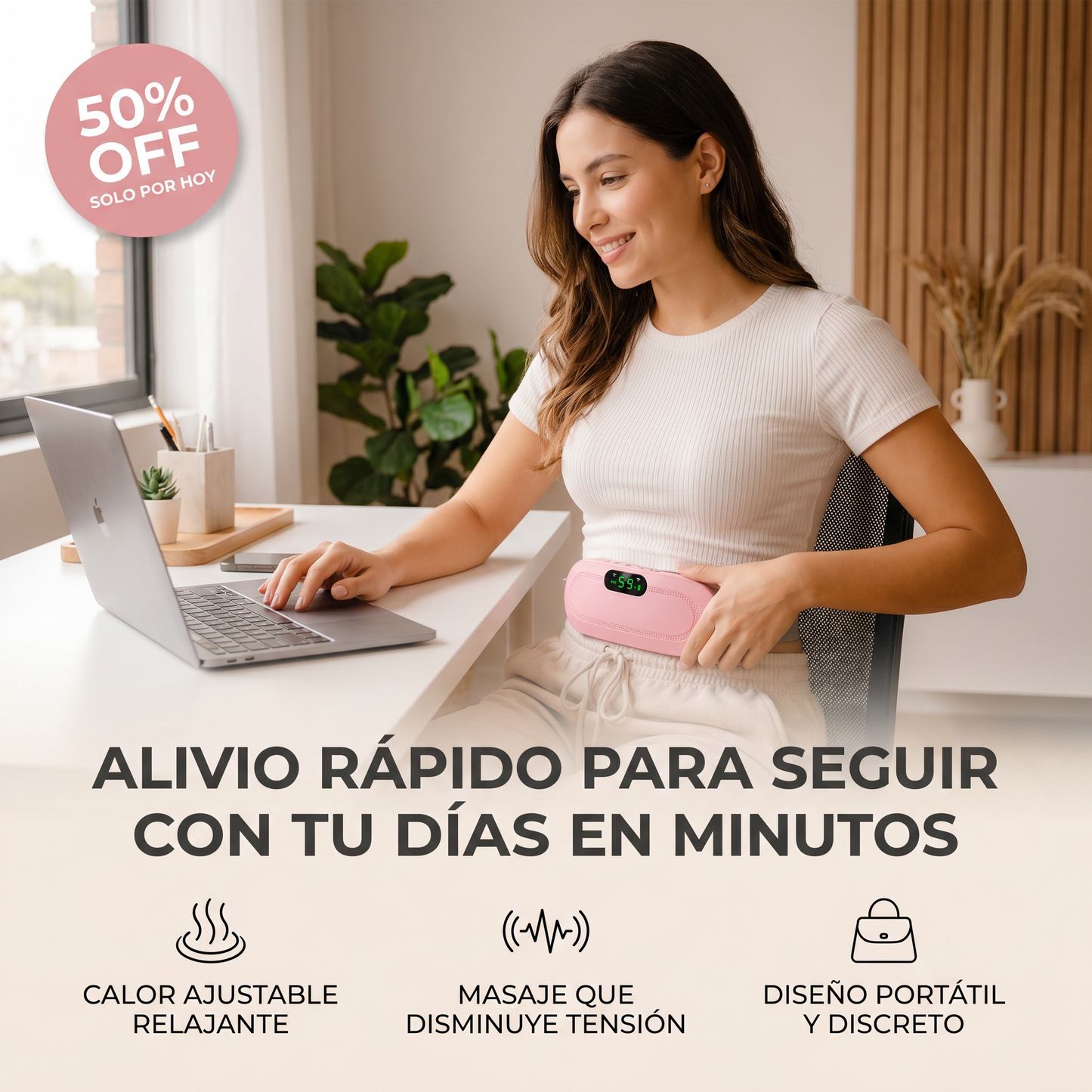 Cinturón Térmico Menstrual™