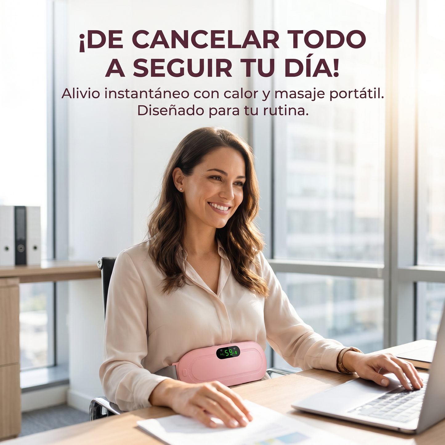 Cinturón Térmico Menstrual™