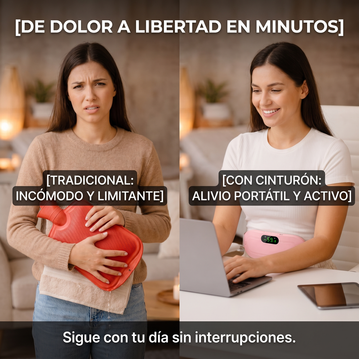 Cinturón Térmico Menstrual™